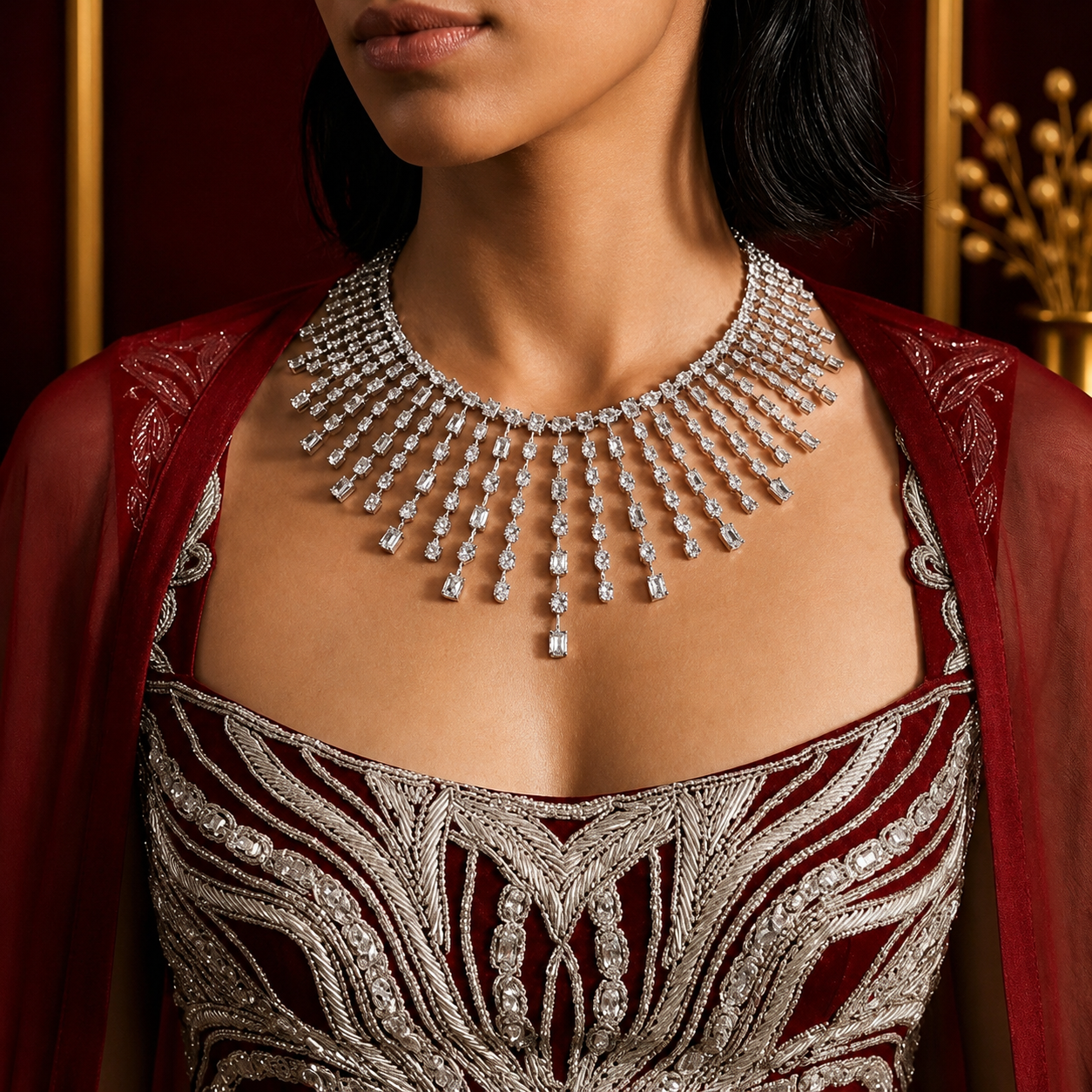 Diamond necklace