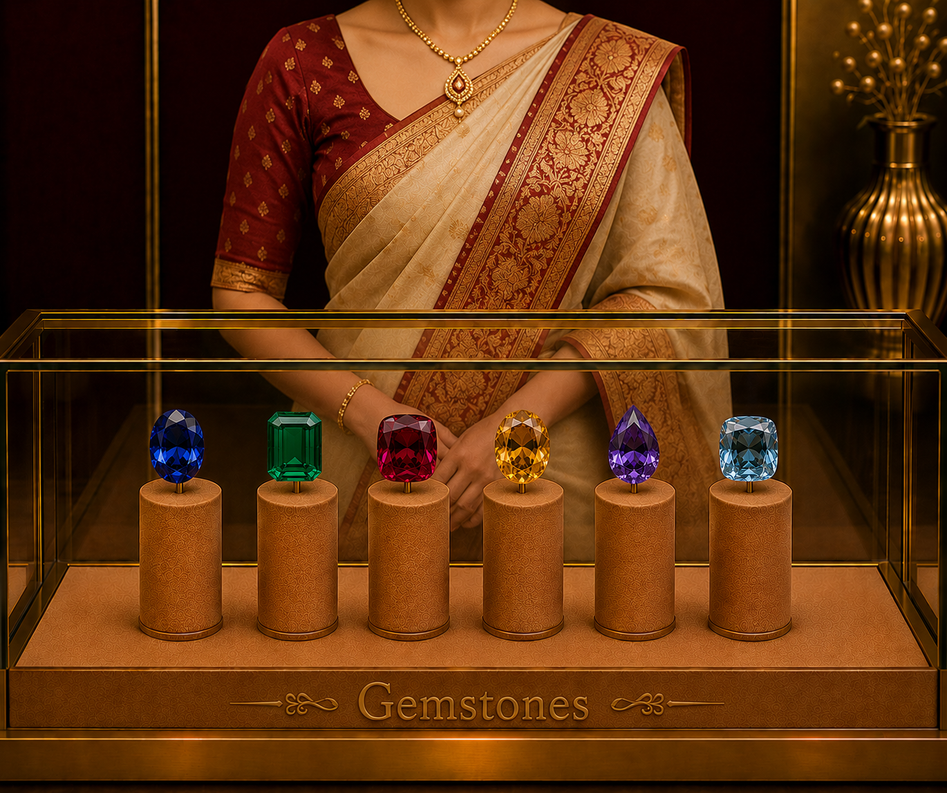 Exquisite gemstone collection
