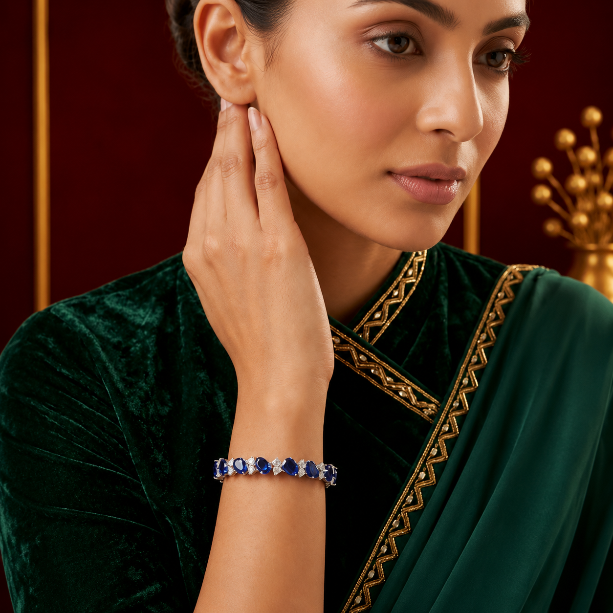 Gemstone bracelet